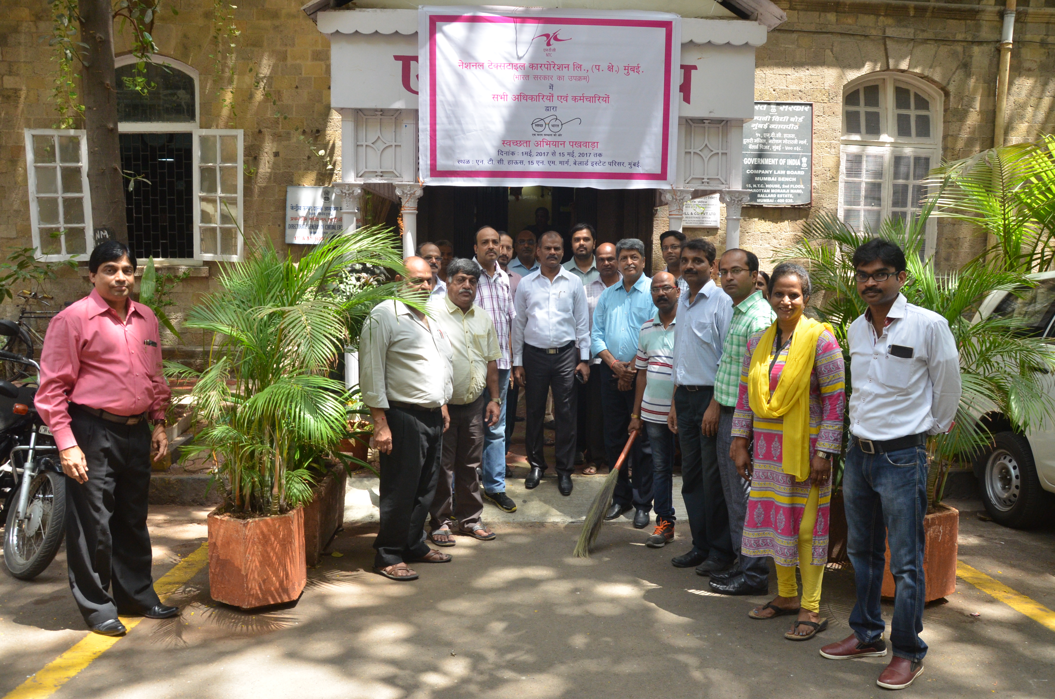 In the supervision of Shri A. Sukumar NTC, WRO officials took actively participating in the Swachh Bharat Pakhwada 2017